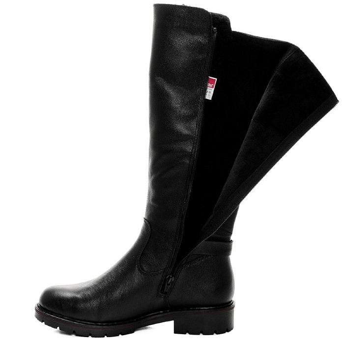 Женские сапоги basic RIEKER черные, артикул Y9192-00