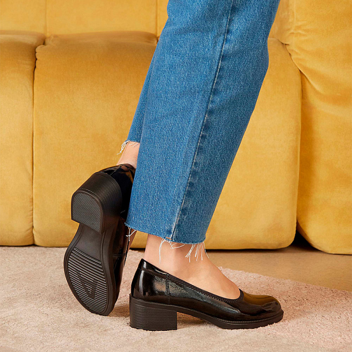 Женские туфли eObuv черные, артикул 32R9-24-501