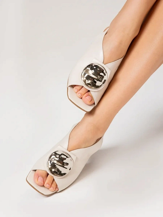 Женские босоножки  SOFIA-ALEXANDRA бежевые, артикул SA20542-WL