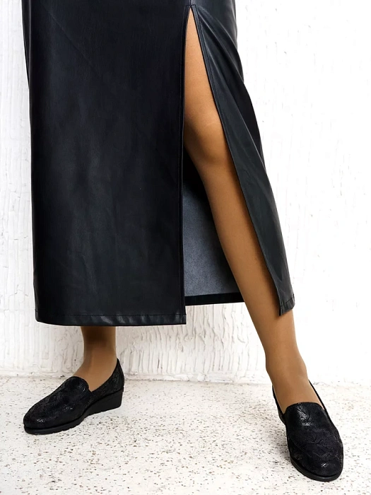 Женские туфли CAPRICE черные, артикул 9-24701-41-010