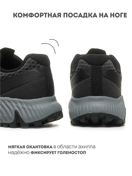 Женские кроссовки RS SPORT черные, артикул LH21A-221W-3/grey