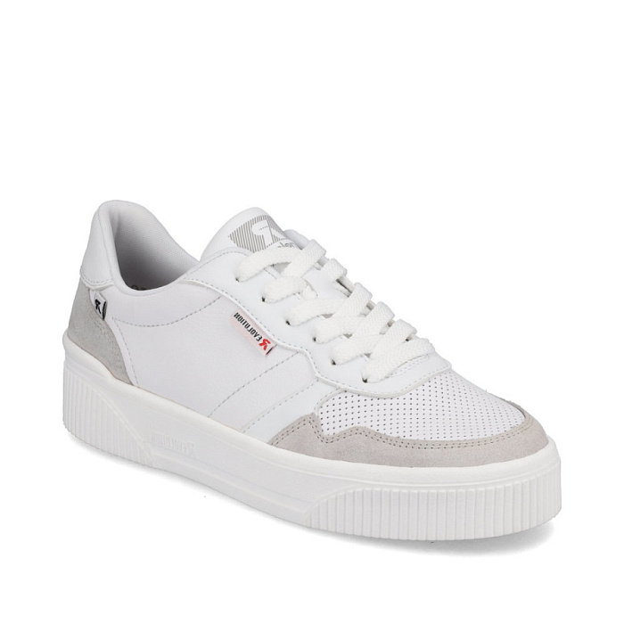 Женские кеды RIEKER белые, артикул W0701-80