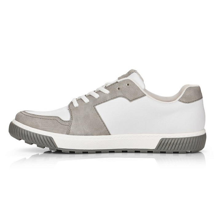 Мужские кроссовки RIEKER белые, артикул 18901-80