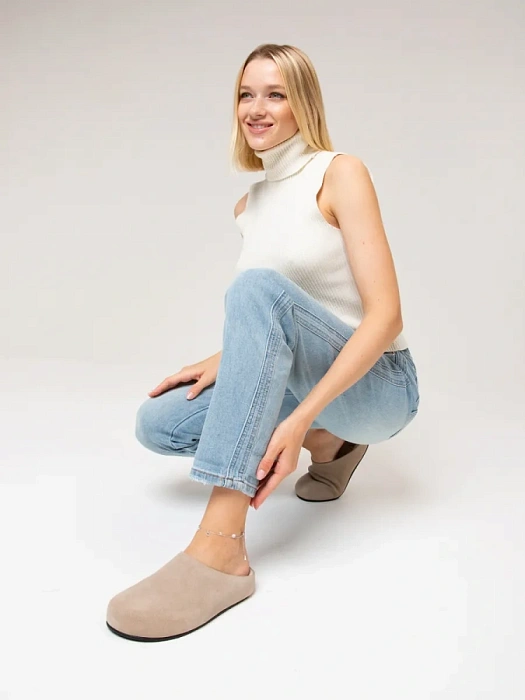 Женские пантолеты SOFIA-ALEXANDRA серые, артикул LT608-79-1MM-G