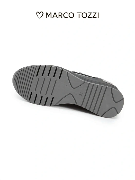 Женские кроссовки MARCO TOZZI черные, артикул 2-23702-45-098