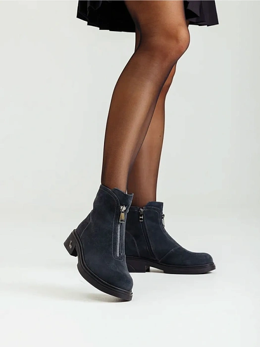 Женские ботинки FEDERICA RODARI серые, артикул 44E-A1161-61K