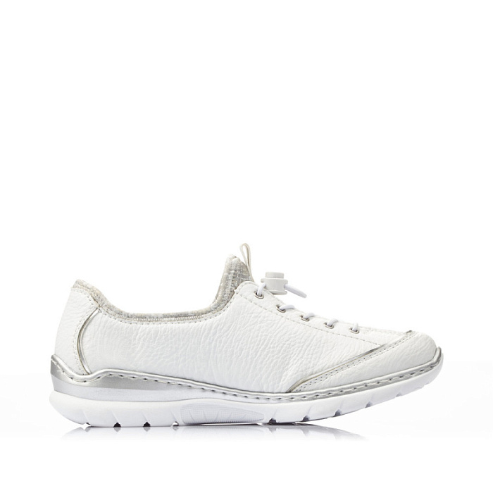 Женские кроссовки RIEKER белые, артикул L32P2-80