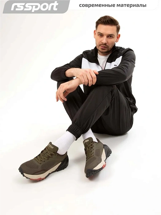 Мужские кроссовки RS SPORT хаки, артикул LH21A174M_GREEN