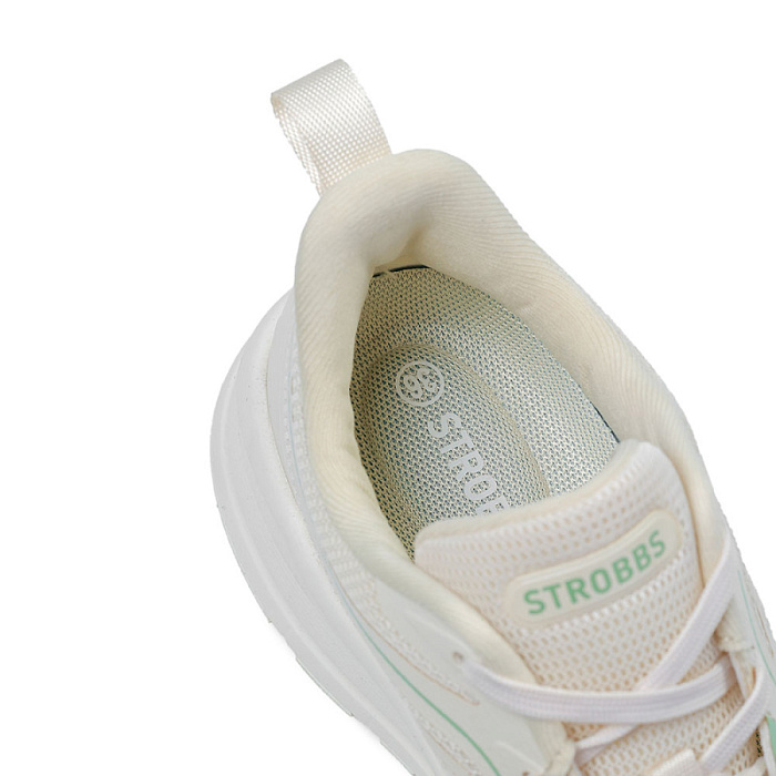 Женские кроссовки STROBBS бежевые, артикул F7399-16