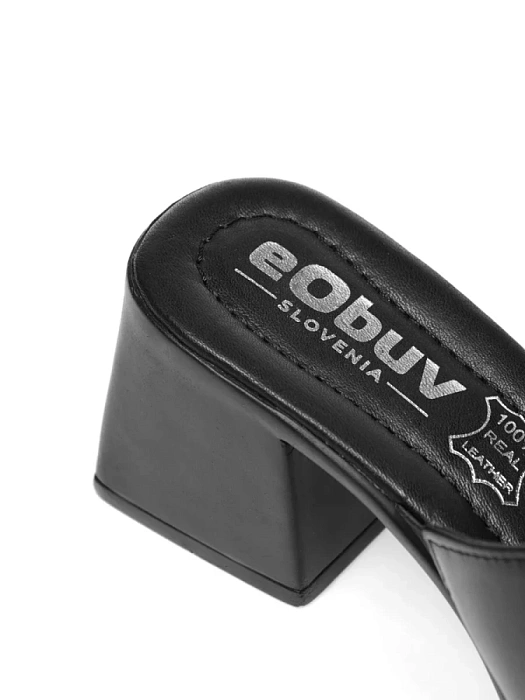 Женские сабо eObuv черные, артикул G-78-23-1