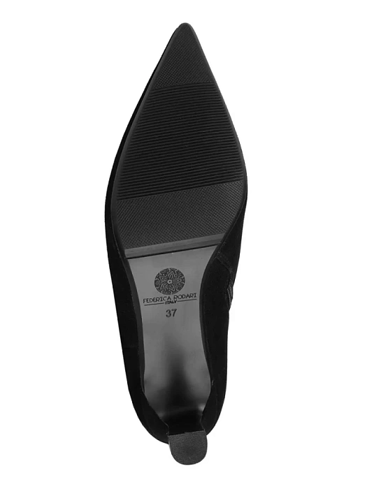 Женские сапоги basic FEDERICA RODARI черные, артикул 7E-3C507-985