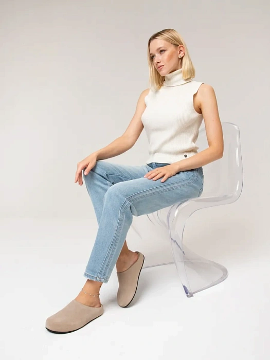 Женские пантолеты SOFIA-ALEXANDRA серые, артикул LT608-79-1MM-G