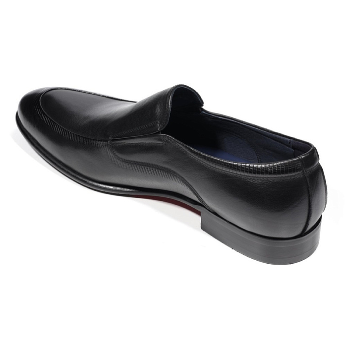 Мужские туфли basic BRUNO RENZONI  черные, артикул 5381A-743A