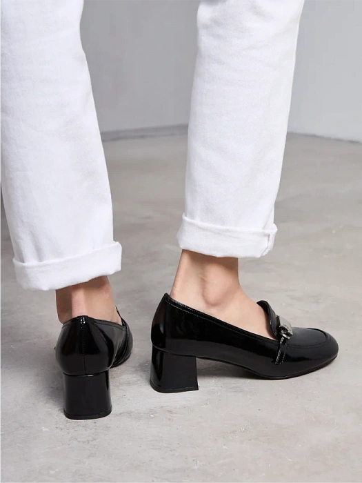 Женские туфли SOFIA-ALEXANDRA черные, артикул 38E-HF1386-B1539D1-25W