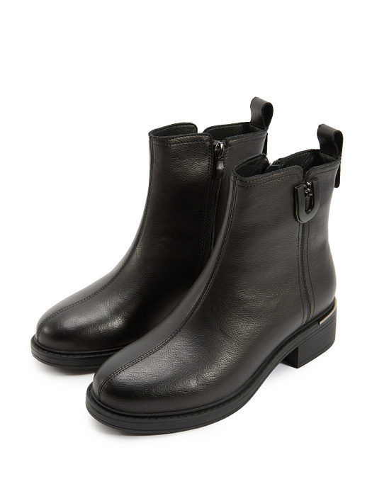 Женские ботинки eObuv черные, артикул DY25030713A