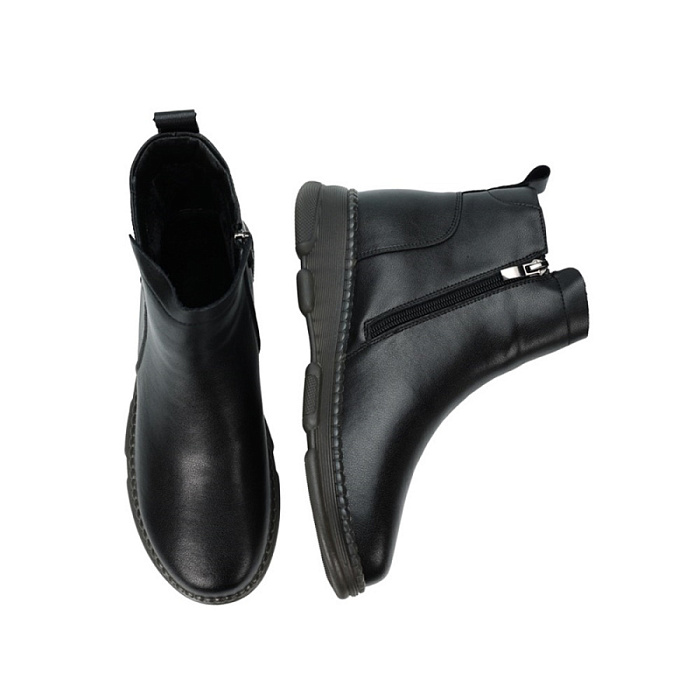 Женские ботинки basic Donna Daniella  черные, артикул GC116-050