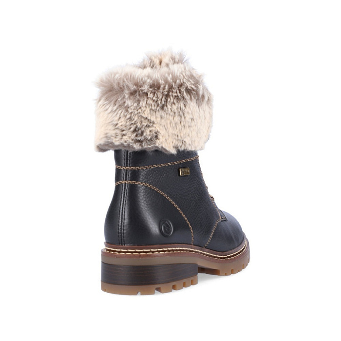 Женские ботинки basic REMONTE черные, артикул D0B74-01