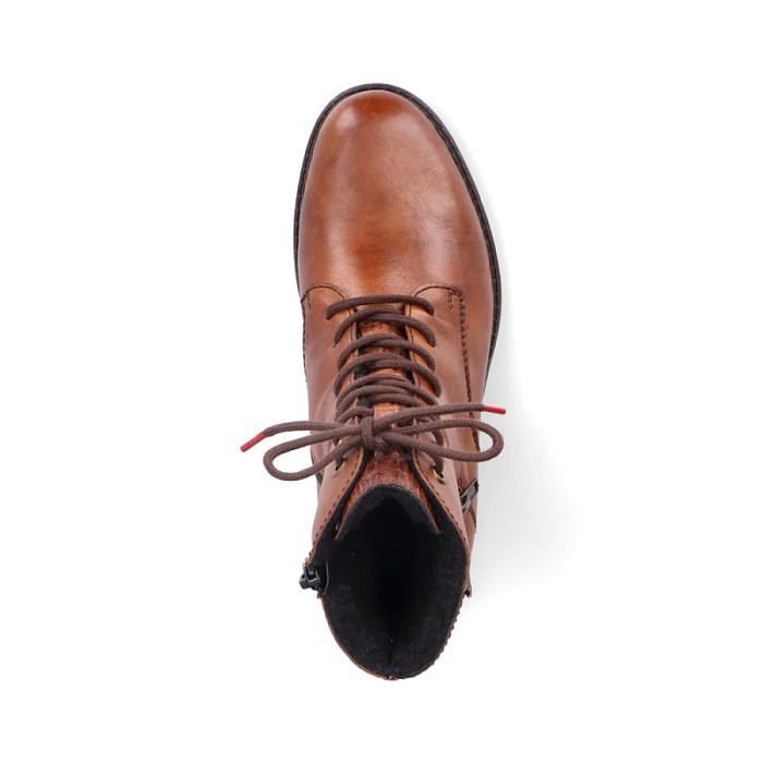 Женские ботинки basic RIEKER коричневые, артикул 70610-25
