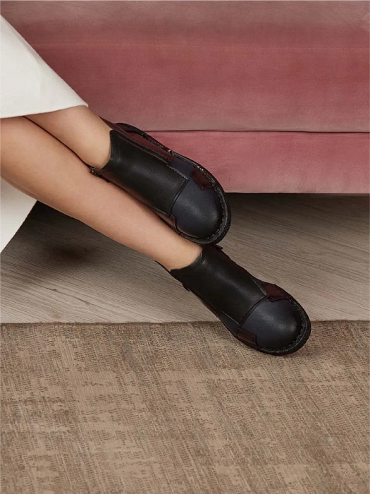 Женские ботинки eObuv комбинированные, артикул RQ540-010