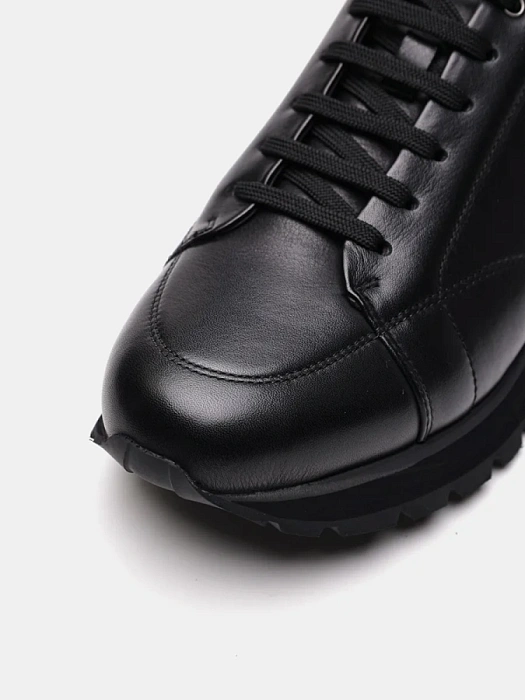 Мужские кроссовки BRUNO RENZONI  черные, артикул M149A-83A-M