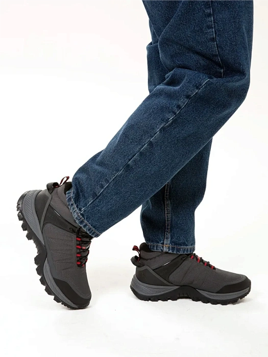 Мужские ботинки STROBBS серые, артикул C9371-1