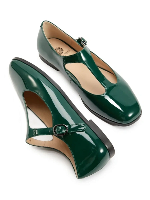 Женские туфли FEDERICA RODARI зеленые, артикул 4E-3730-209-25W