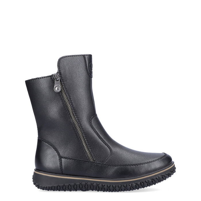 Женские полусапоги RIEKER черные, артикул Z4051-00