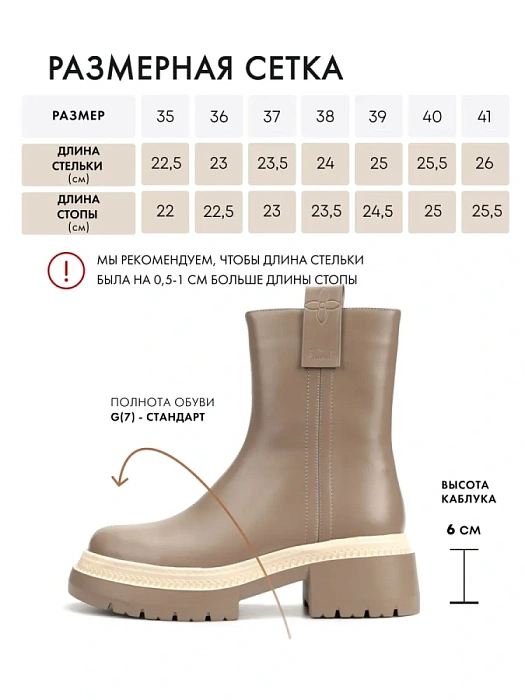 Женские ботинки basic FEDERICA RODARI серые, артикул 4E-1124-502