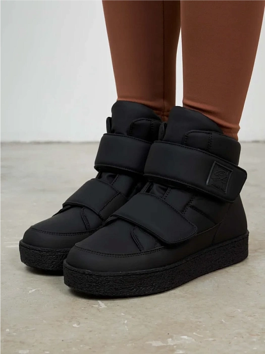 Женские дутики SOFIA-ALEXANDRA черные, артикул ZF1514-4-1C