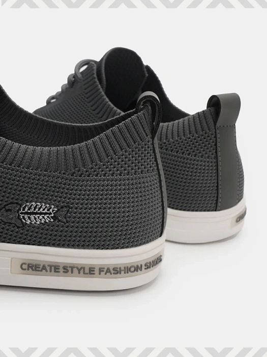 Мужские кеды BRUNO RENZONI  серые, артикул BR13527-MB/10