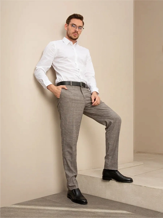 Мужские туфли BRUNO RENZONI  черные, артикул 24211-14-C515