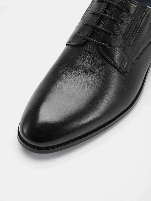 Мужские туфли BRUNO RENZONI  черные, артикул 5381A-727A