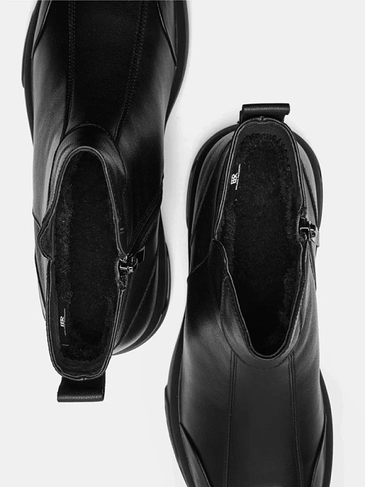 Мужские ботинки basic BRUNO RENZONI  черные, артикул BR14594-MN/10