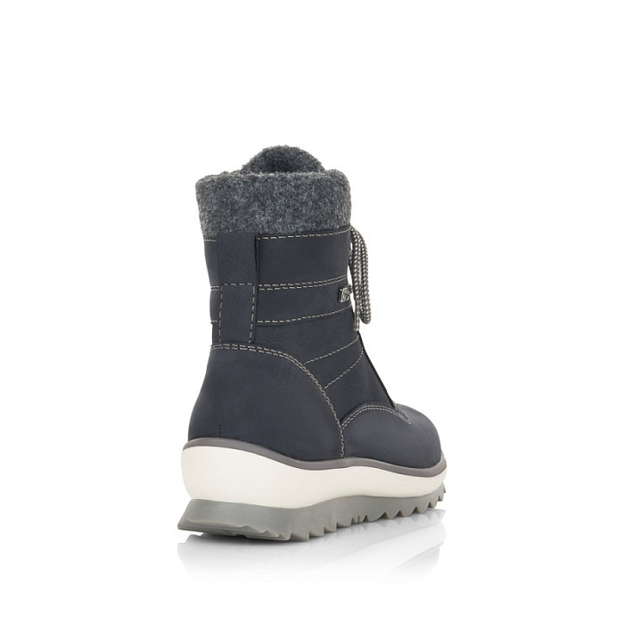 Женские ботинки basic REMONTE синие, артикул R8477-14