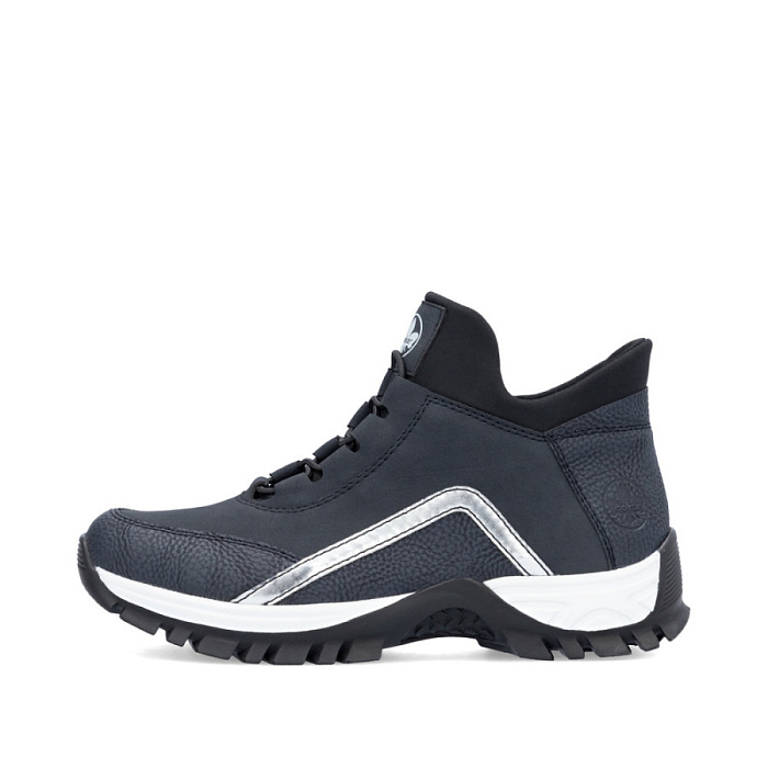 Женские ботинки RIEKER синие, артикул M9883-14