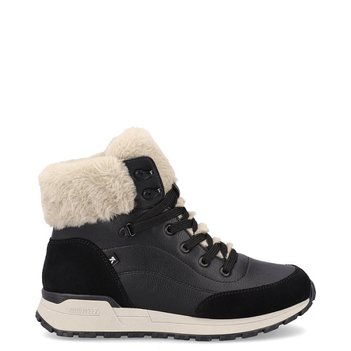 Женские ботинки basic RIEKER черные, артикул W0670-00