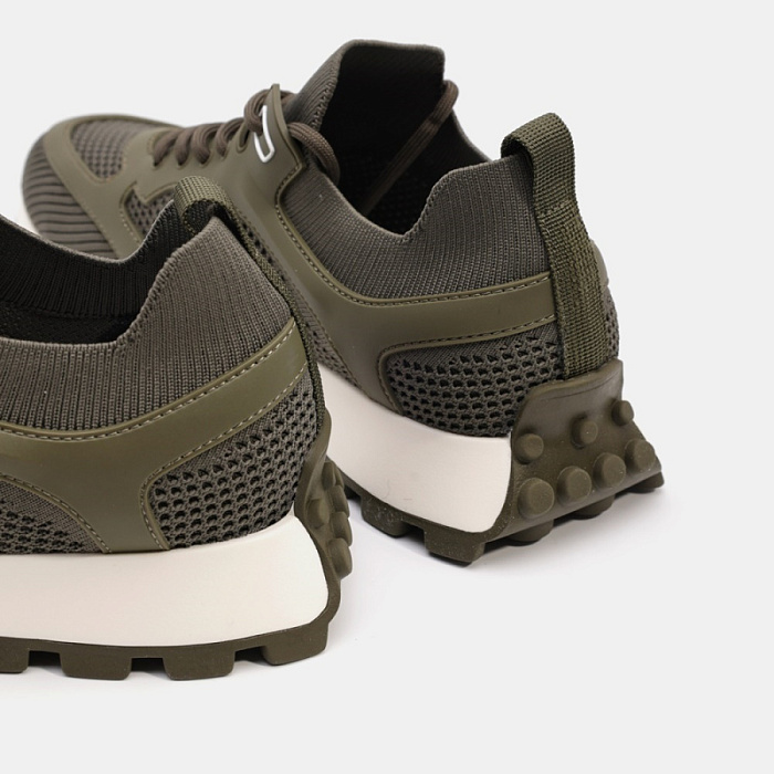 Мужские кроссовки BRUNO RENZONI  зеленые, артикул ZS23136-11