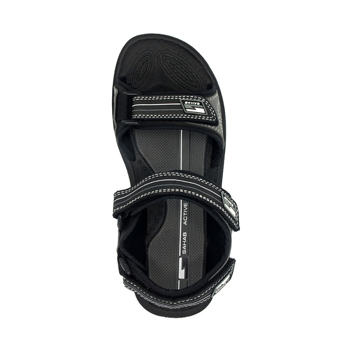 Мужские сандалии SAHAB черные, артикул S580MS_BLACK