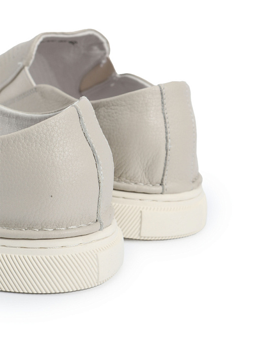 Мужские слипоны BRUNO RENZONI  бежевые, артикул BR16706-MB