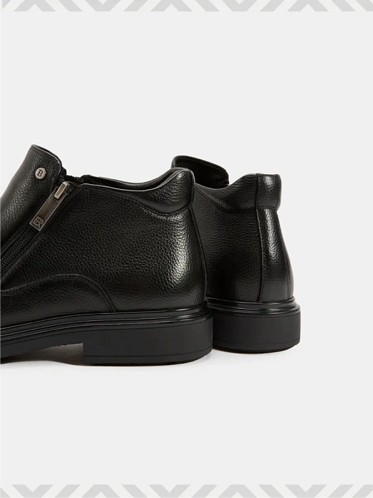 Мужские ботинки BRUNO RENZONI  черные, артикул H011-2