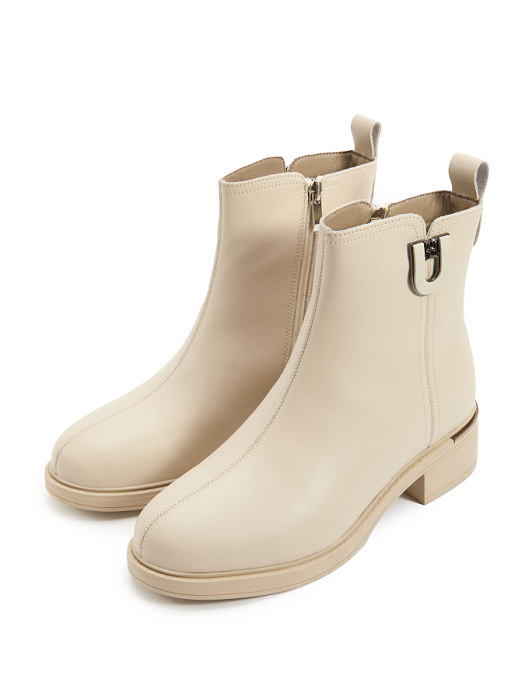 Женские ботинки eObuv бежевые, артикул DY25030713B