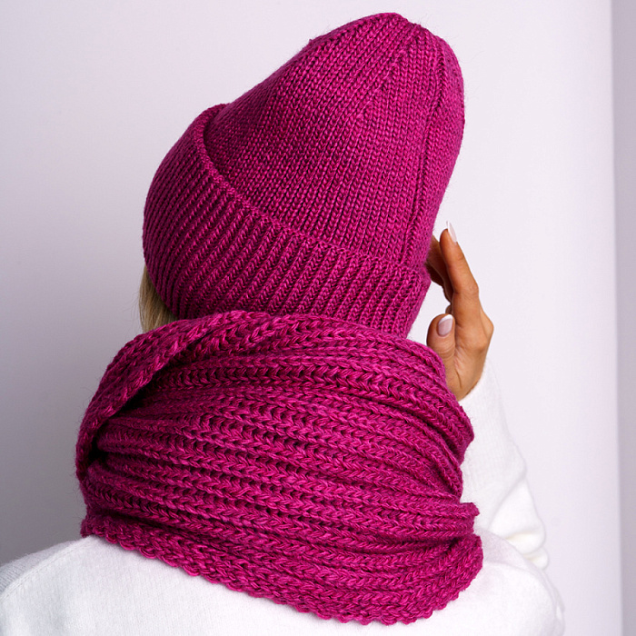 Головной убор FEDERICA RODARI, артикул FD401/5_fuchsia