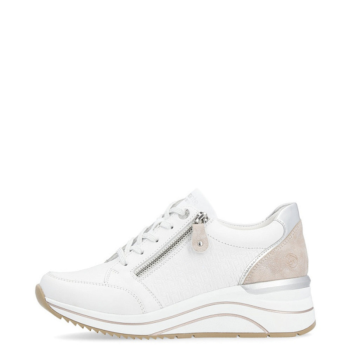 Женские кроссовки REMONTE белые, артикул D0T03-80