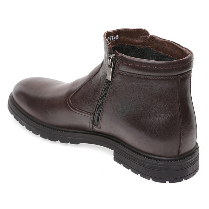 Мужские ботинки BRUNO RENZONI  коричневые, артикул 153-1054-148-2