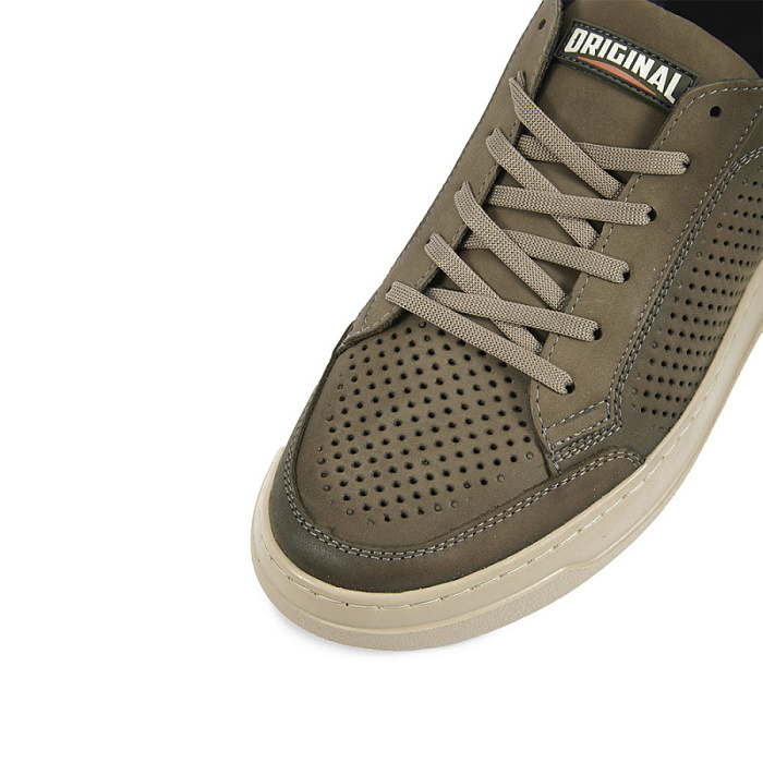 Мужские кеды BRUNO RENZONI  хаки, артикул 033.161103/1