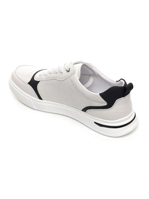 Мужские кроссовки BRUNO RENZONI  белые, артикул Q111B-1D