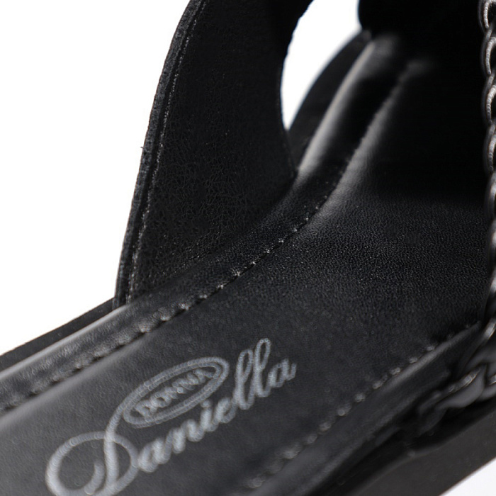 Женские пантолеты Donna Daniella  черные, артикул D221-PV-01-A