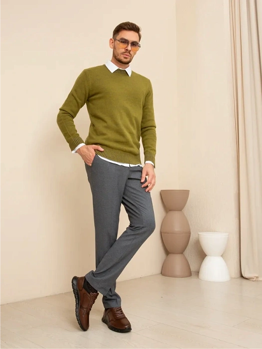 Мужские кроссовки BRUNO RENZONI  коричневые, артикул DSHD-DM003