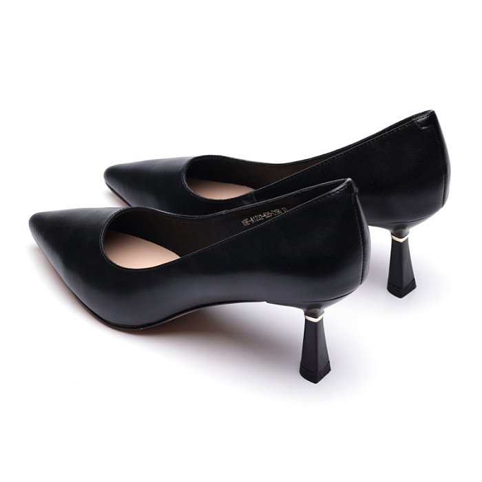 Женские туфли лодочки basic FEDERICA RODARI черные, артикул 19E-A1232-635-C190
