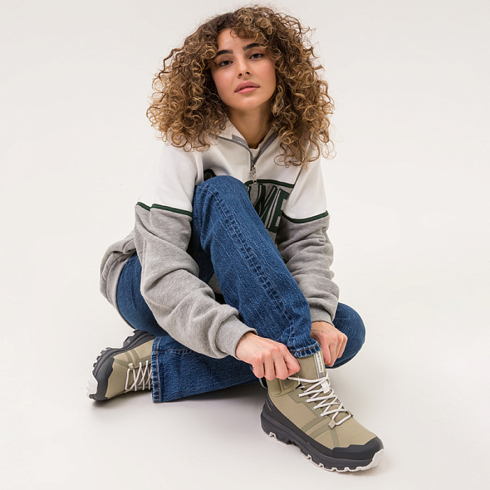 Женские ботинки STROBBS хаки, артикул F8457-12